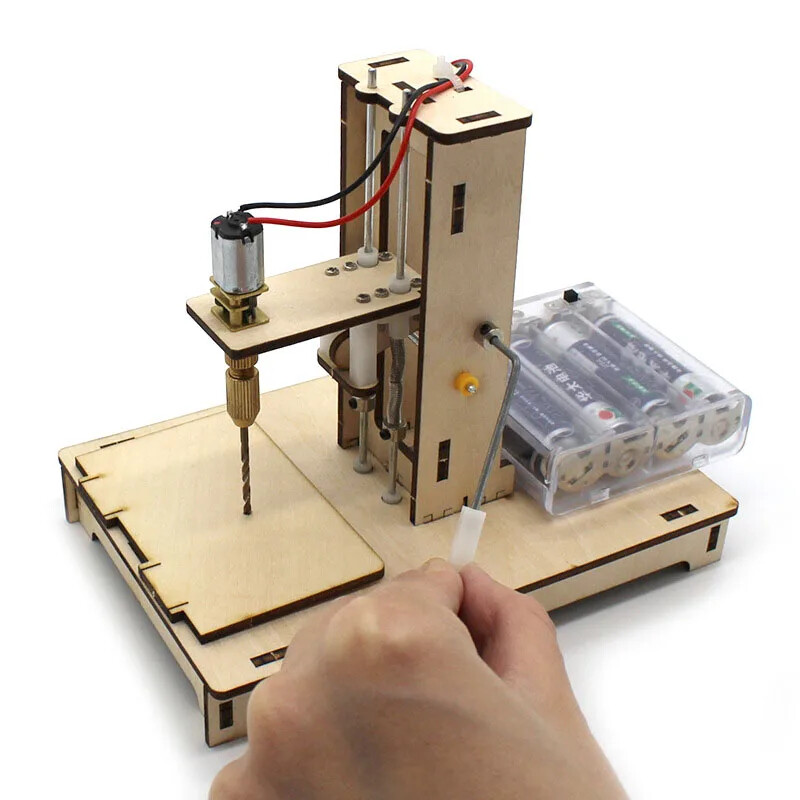 Mini Small Desktop Drill No.1 Automatic Hole Punch for Wood and Plastic Board