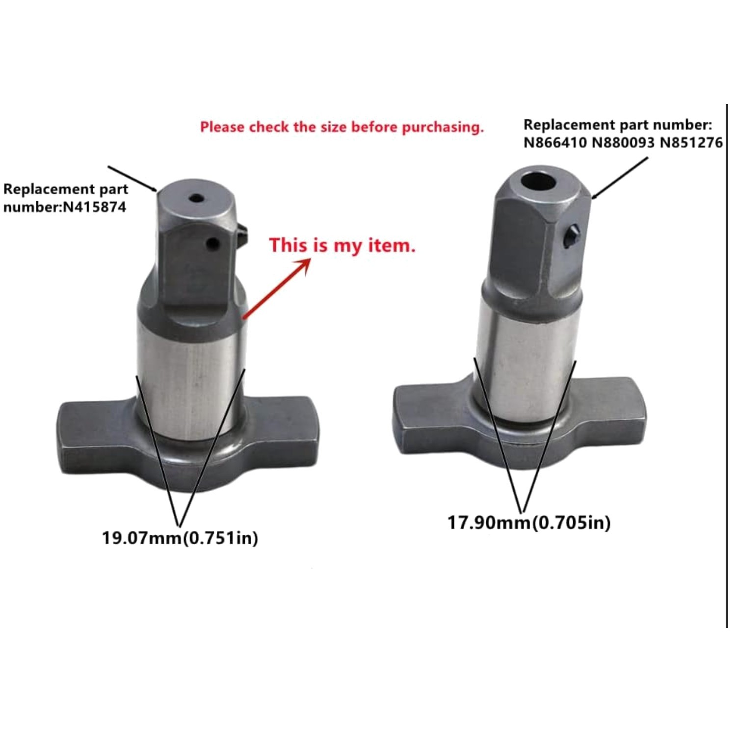 Dewalt N415874 Anvil – Type 1, 3 Compatible`/