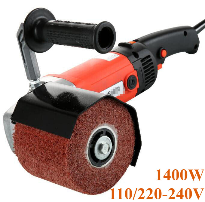 1400W Electric Metal Wood Burnishing Drawing Machine Polisher Burnisher Sander