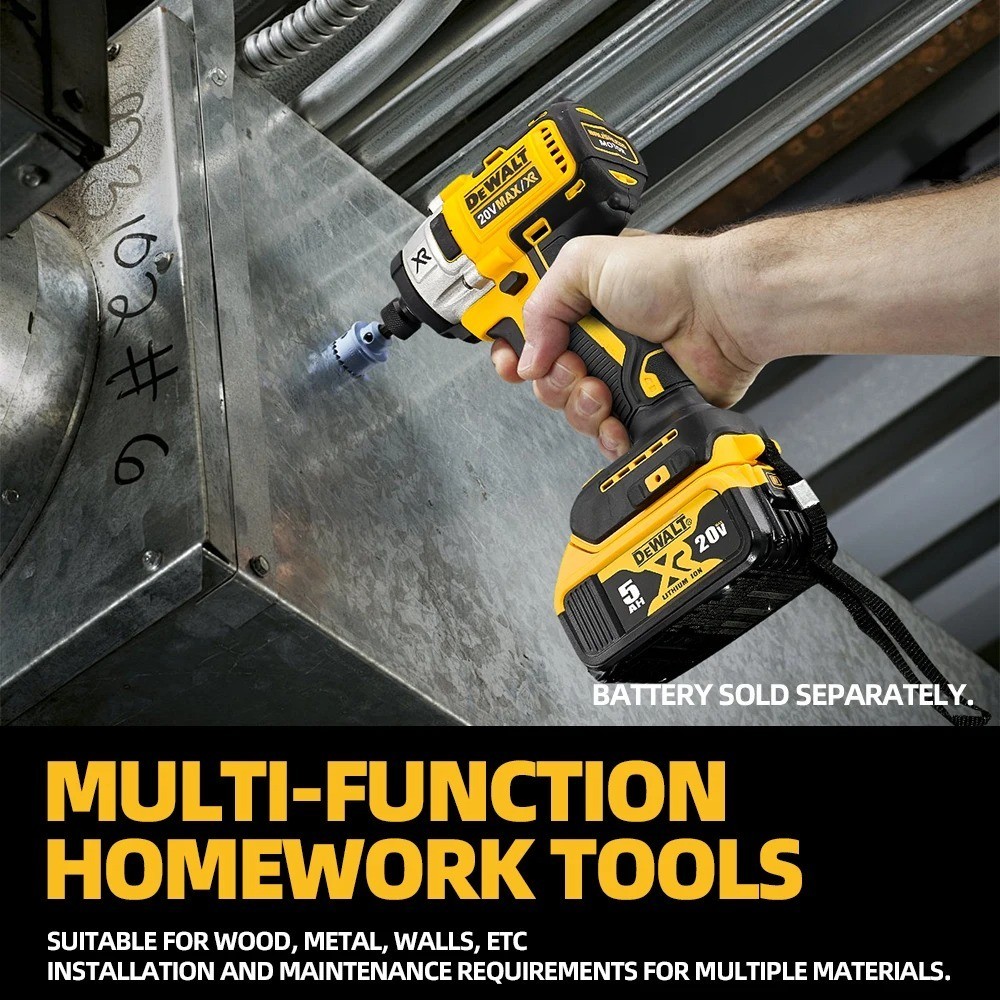 New DEWALT DCF887B 20V MAX XR Brushless 1/4&Prime; Inch Impact Driver 20 volt 3 speed