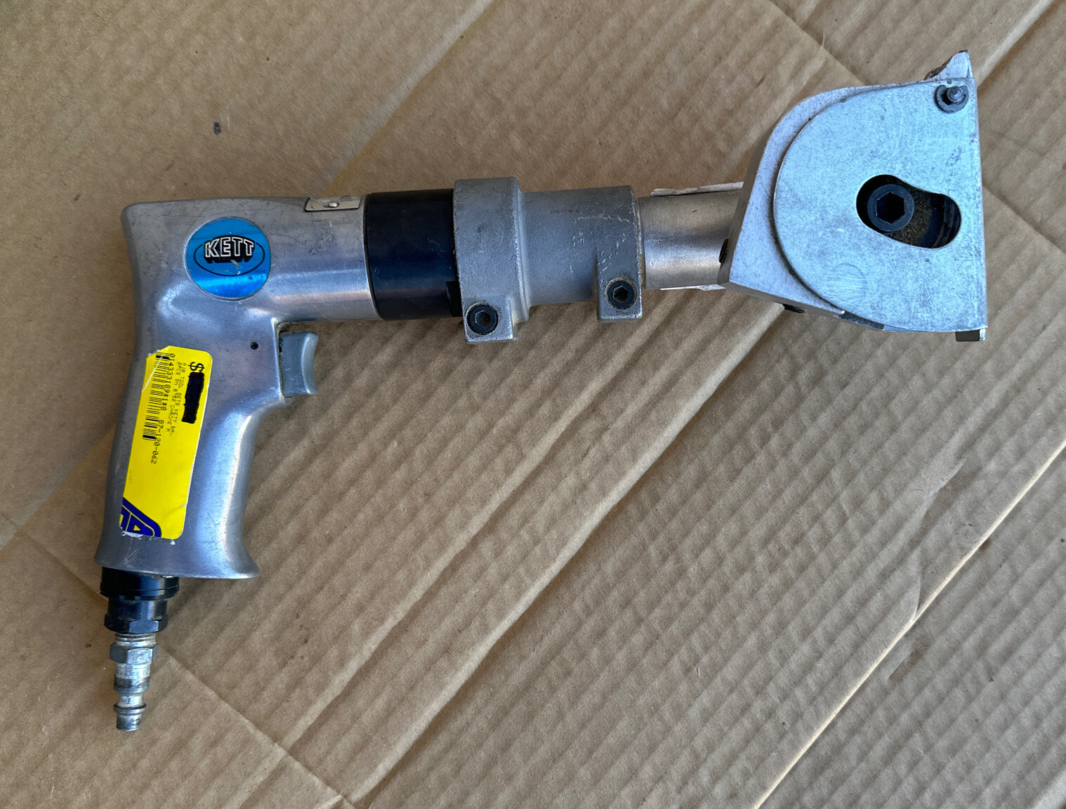 Pre-Owned!! Pneumatic Panel Cutting Circular Saw KETT PS-526