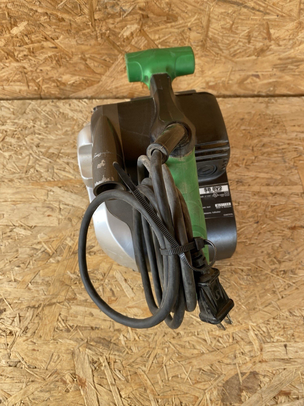 Metabo HPT 9.0 Amp 3 in. x 21 in. Compact Variable Speed Belt Sander SB8V2