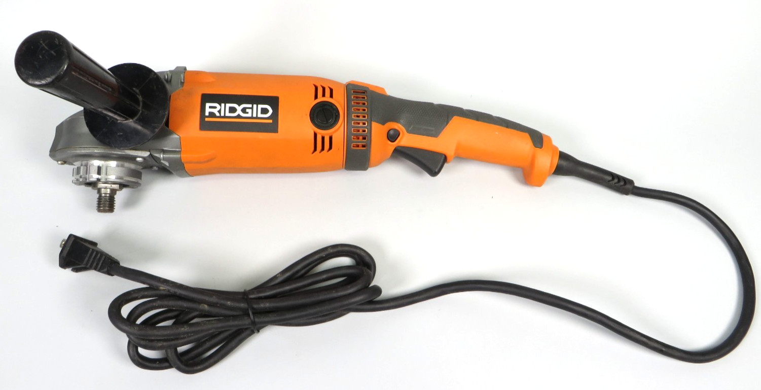 RIDGID 15 AMP Corded 7 in. Twist Handle Angle Grinder R10202