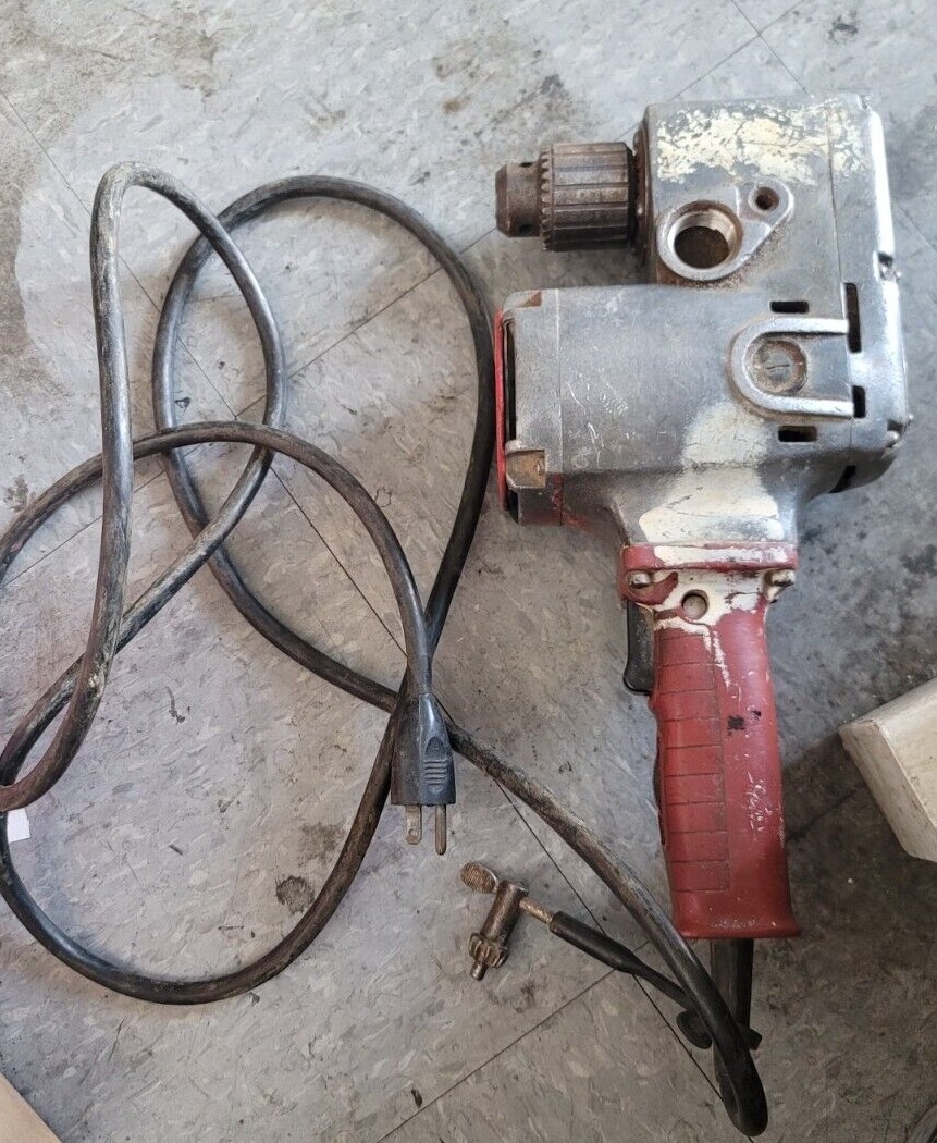 Milwaukee 7.5 Amp 1/2&Prime; Model – 1670 Corded Hole Hawg Drill Used Made in USA