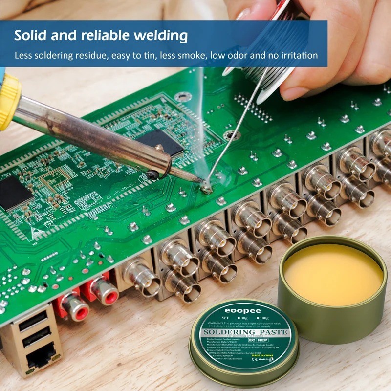 Solder Paste Flux 10g/30g/100g Rosin Paste for PCB Electronic Repair
