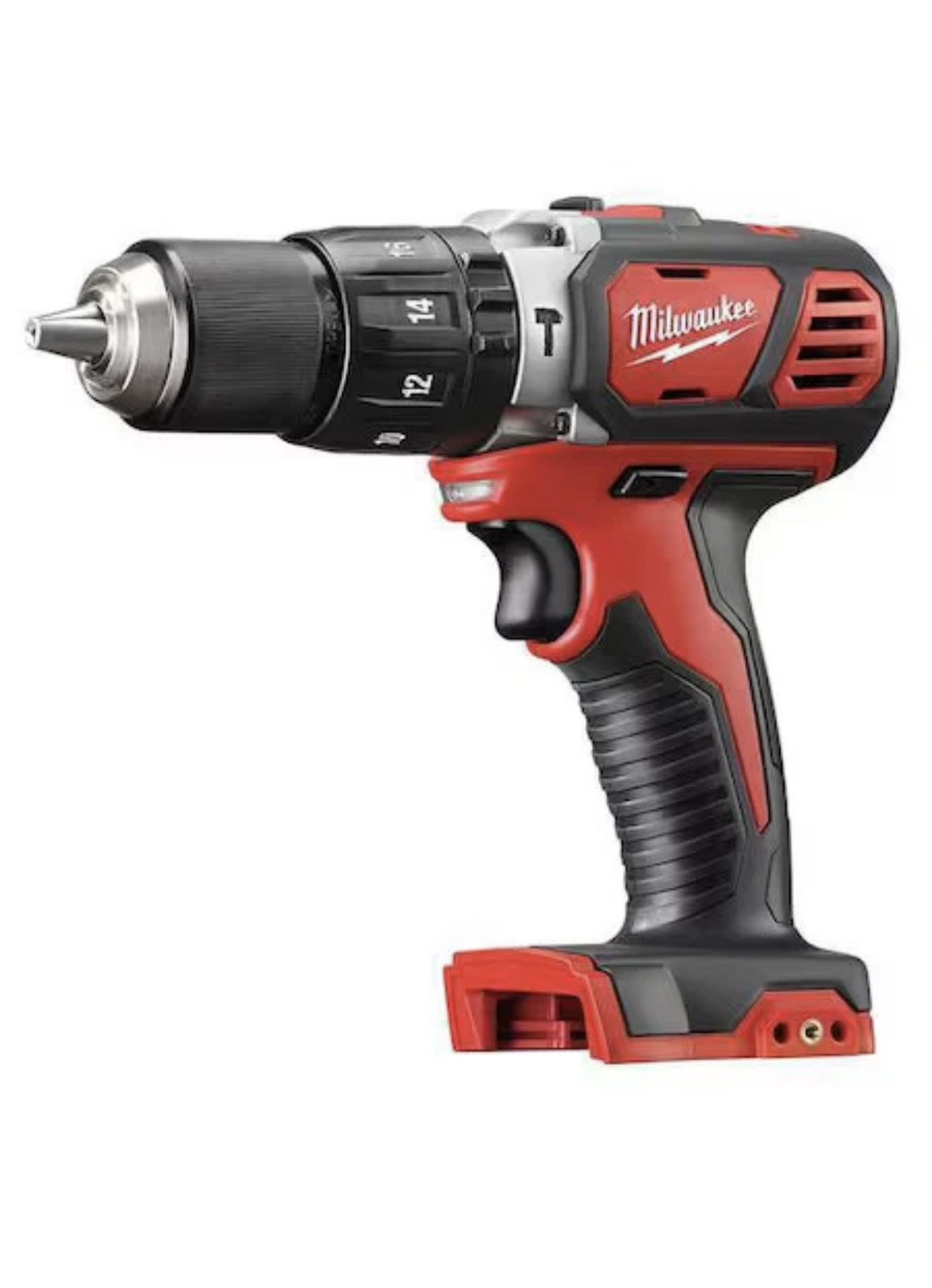 Milwaukee Tool 2607-20 M18 Compact 1/2&Prime; Hammer Drill/Driver