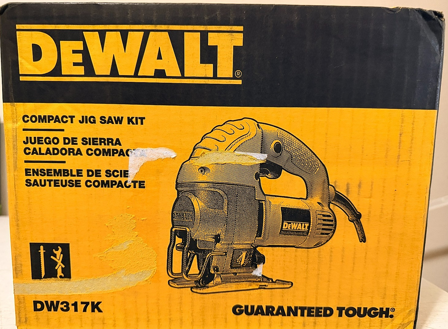 DEWALT DW317K 5.5 Amp Top Handle Jig Saw – NEW SEALED
