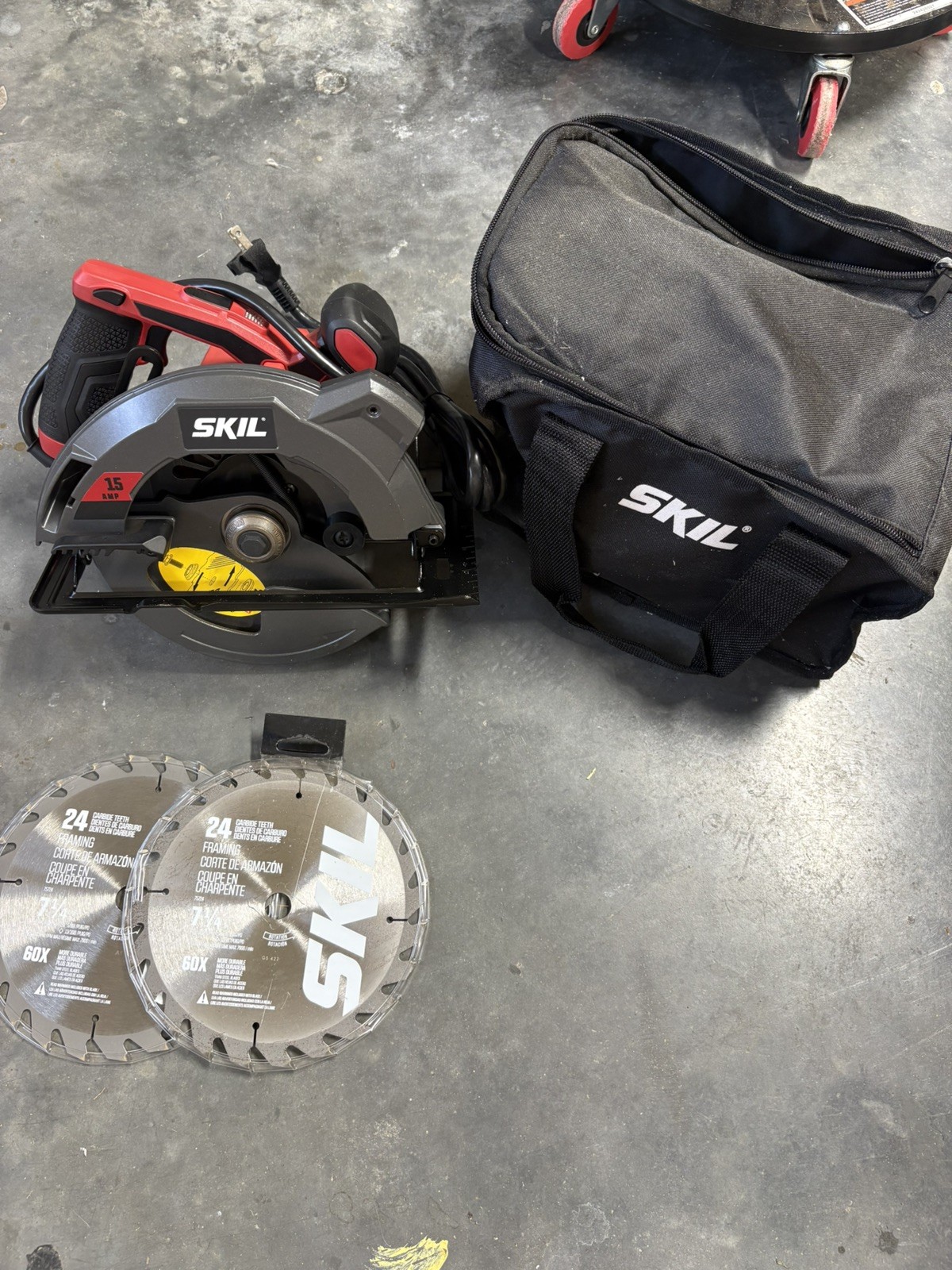 SKIL 5280-01 15 Amp 7 1/4 Corded Circular Saw with Single Beam Laser Guide New