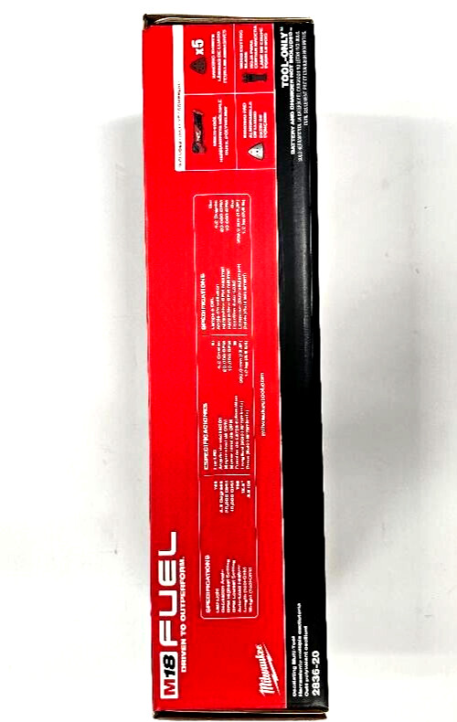 NEW N BOX Milwaukee M18 Fuel 2836-20 Multi-Tool, (1) 5.0 Battery Oscillating 18V