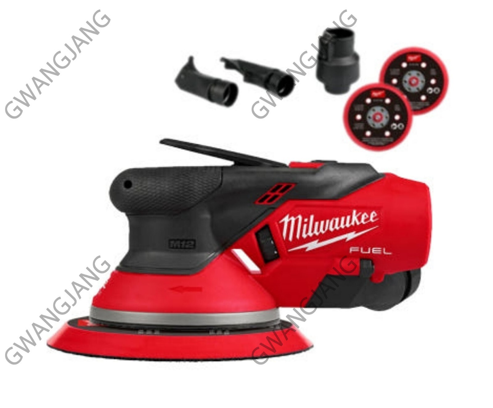 New Milwaukee M12 FROS50-0 150mm 6&Prime; Sander 5.0mm Orbit DIY Easy Hand New