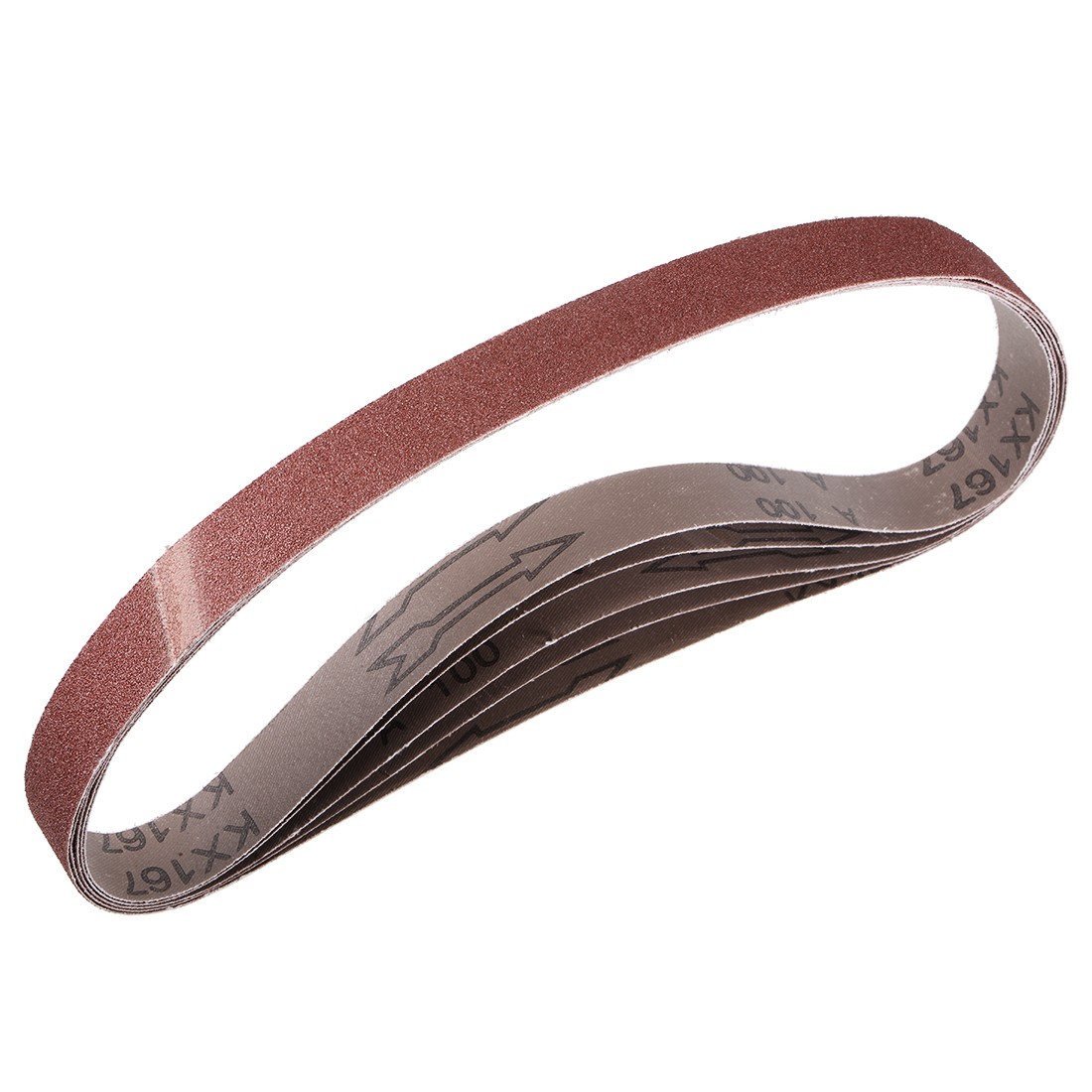 1 x 30 Inch Sanding Belt 100 Grit Sand Belts for Belt Sander 5Set