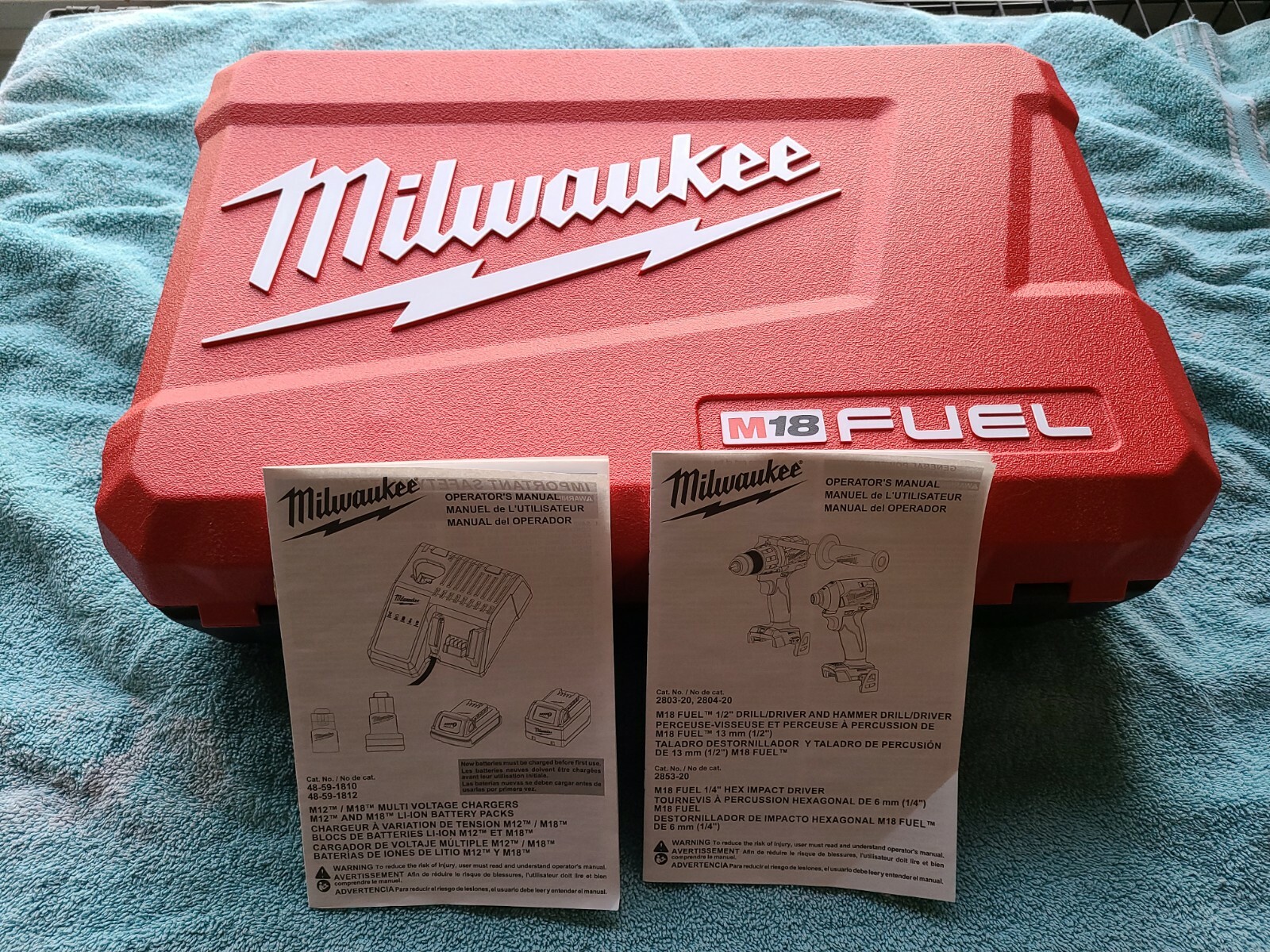 Hard Case Milwaukee M18 Fuel Case Only for 2804-20, 2803-20, 2853-20 & Manuels
