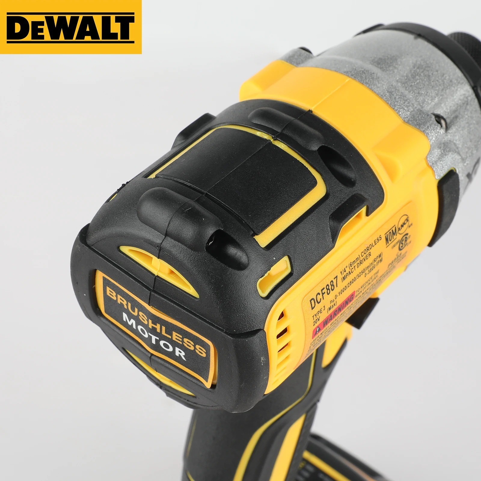 DeWalt DCD887 20V Brushless Cordless Impact Driver Drill Set with Charger Kit US