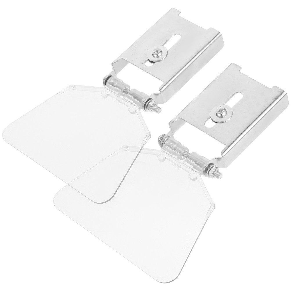 1 Pair Reusable Bench Eye Shield Kit Stainless Steel ABS Multi Color Guard