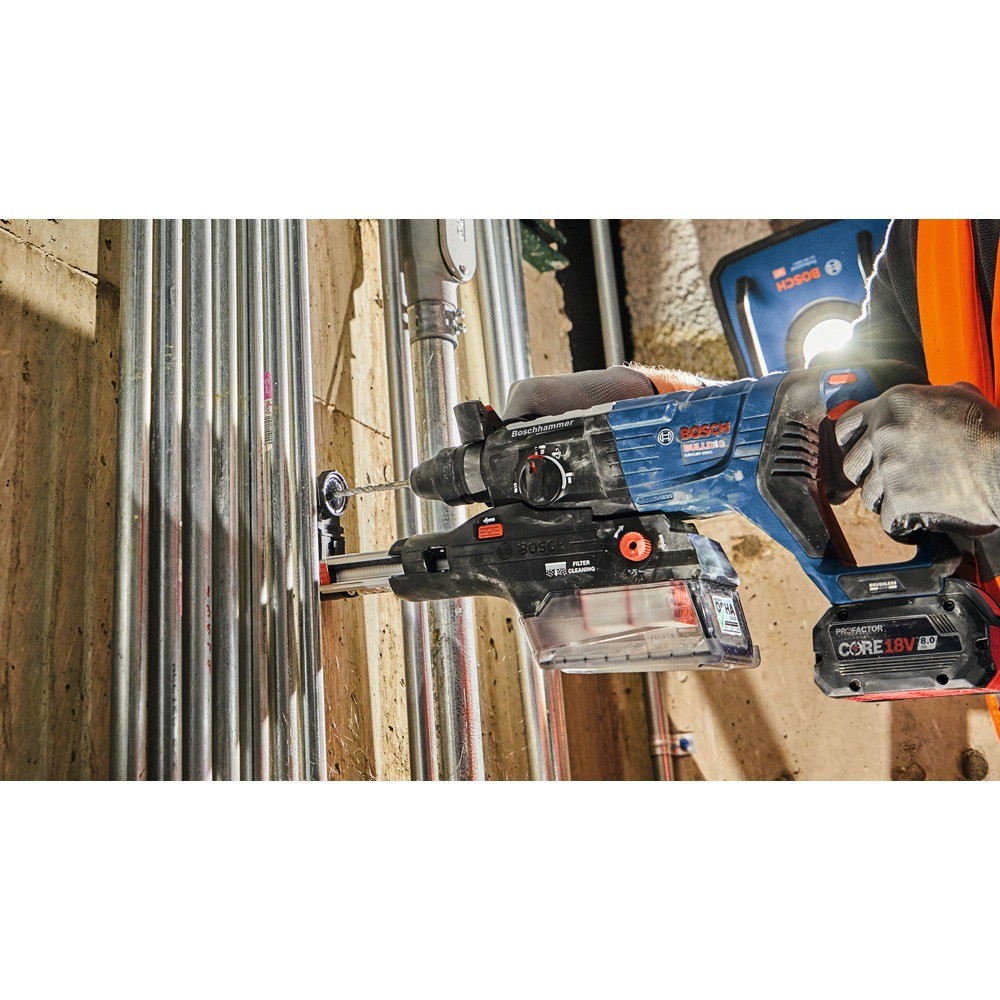 Bosch GBH18V-28DCK24-RT 18V 1-1/8&Prime; Rotary Hammer Kit Certified Refurbished