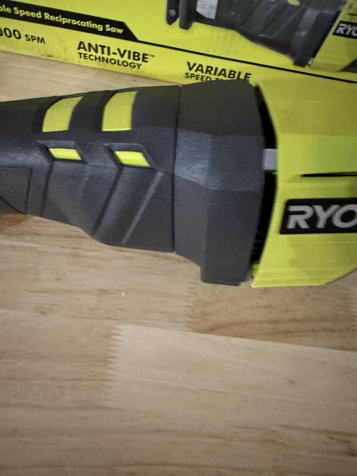[Open Box] Ryobi 12 Amp Variable Speed Reciprocating Saw RJ186V + Diablo Blade