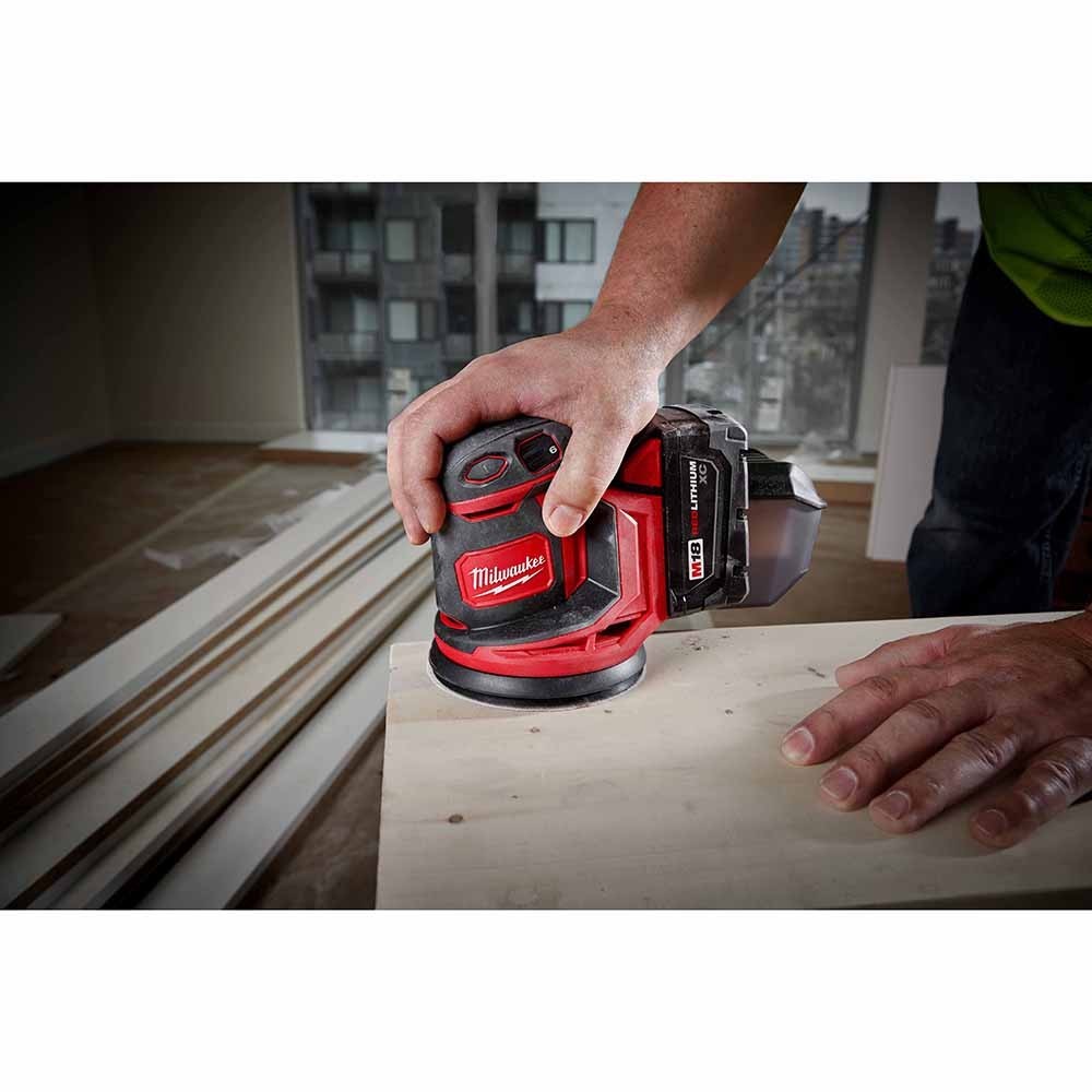 Milwaukee 2648-20 M18 7000-12000 OPM Variable Speed 5&Prime; Random Orbit Sander US