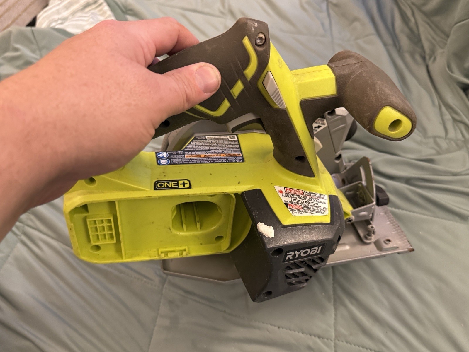 Ryobi P506 ONE+ 18V Cordless 5-1/2 in. Circular Saw w/ Laser Guide