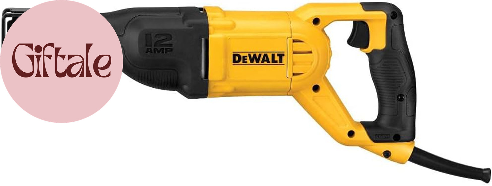 Reciprocating Saw, 12 Amp, 2,900 RPM, 4-Position Blade Clamp, Variable Speed Tri