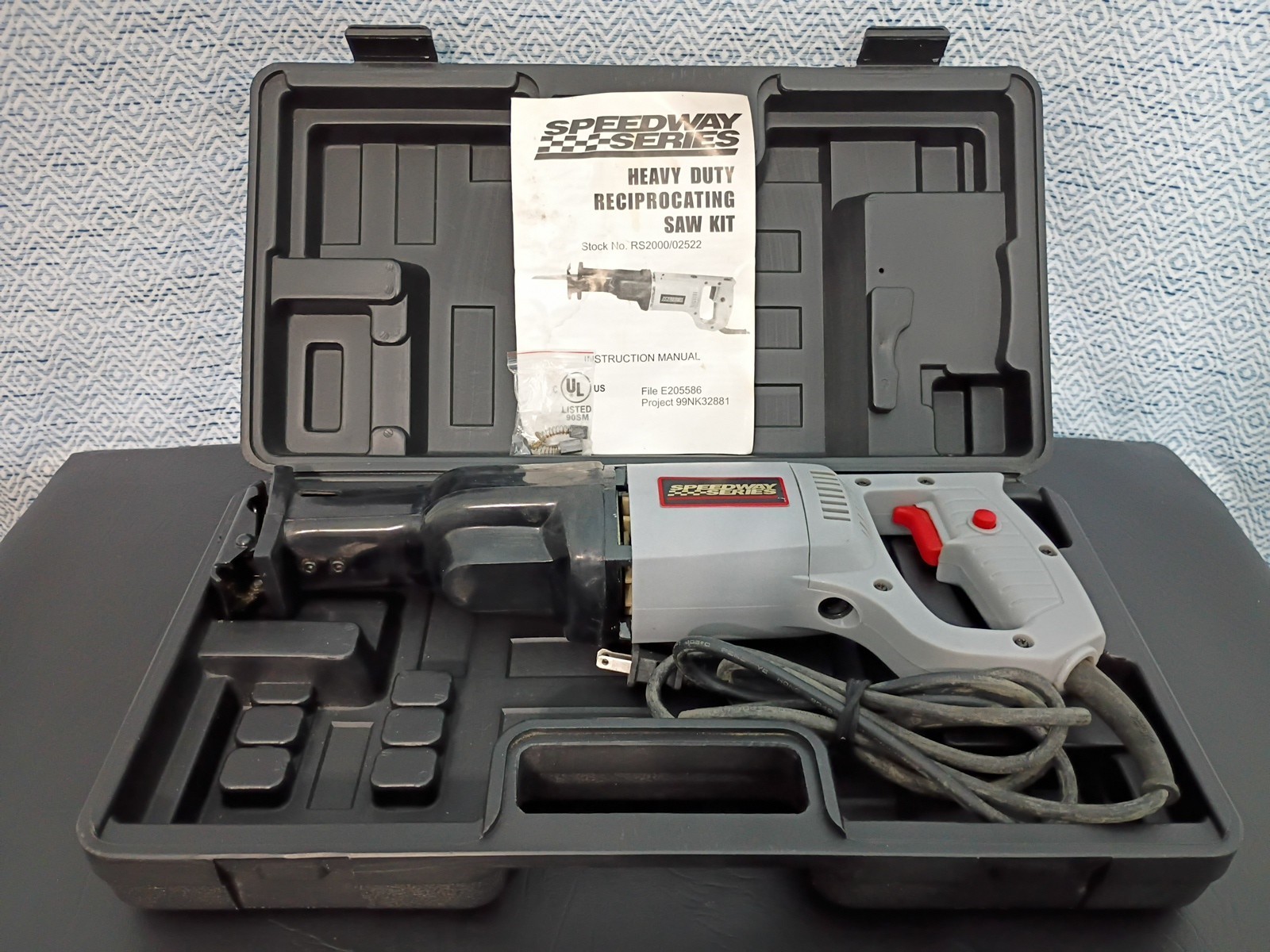 Vintage Speedway Series 120v Variable Speed 0-2400 SPM 5.5 Amps (TESTED)