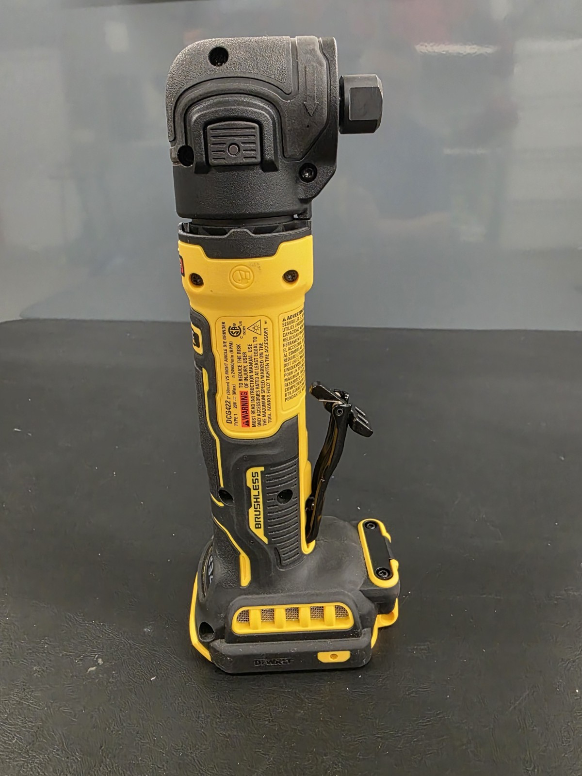 DEWALT Atomic 20V MAX Cordless Right Angle Die Grinder (Tool Only) DCG422B – New