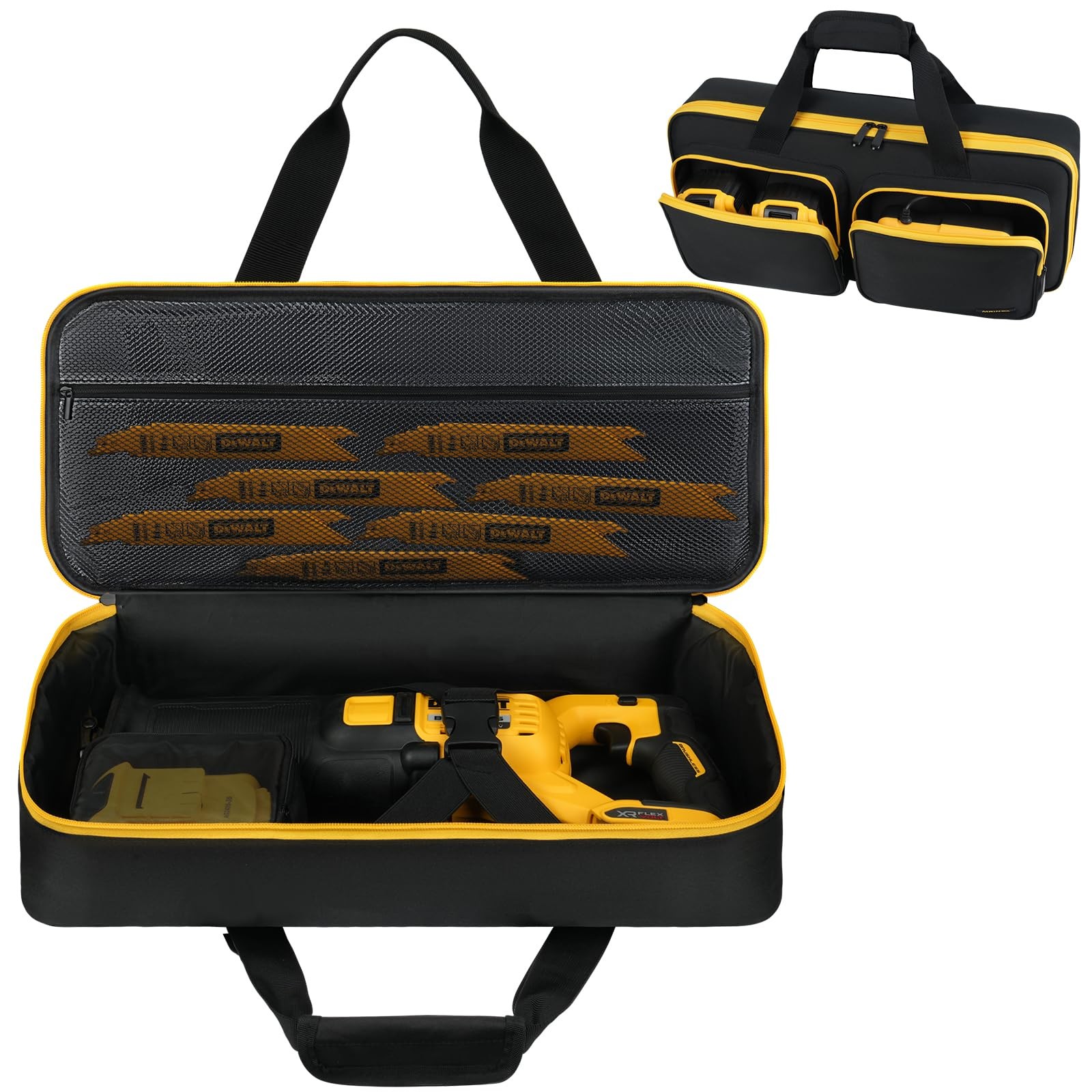 Carrying Case Compatible with DEWALT 20V/60V Reciprocating Saw DCS380B/DCS382…