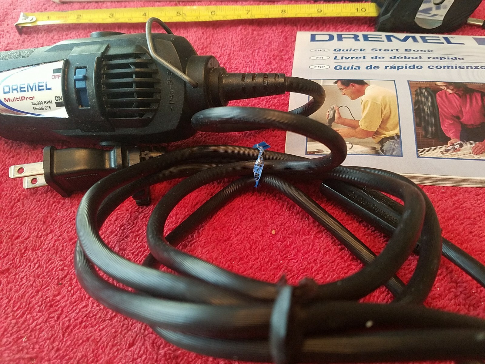 DREMEL MULTIPRO 275-02 SINGLE SPEED CORDED ELECTRIC 35,000 RPM