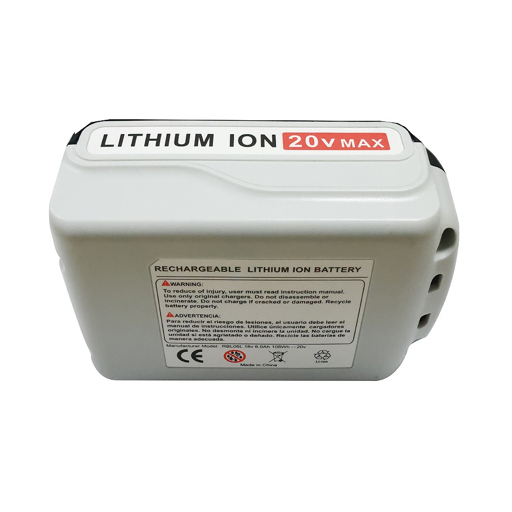4-Pack 20V 6.0Ah for BLACK+DECKER 20 Volt Lithium-ion Battery LBXR20 LBX20 LB20