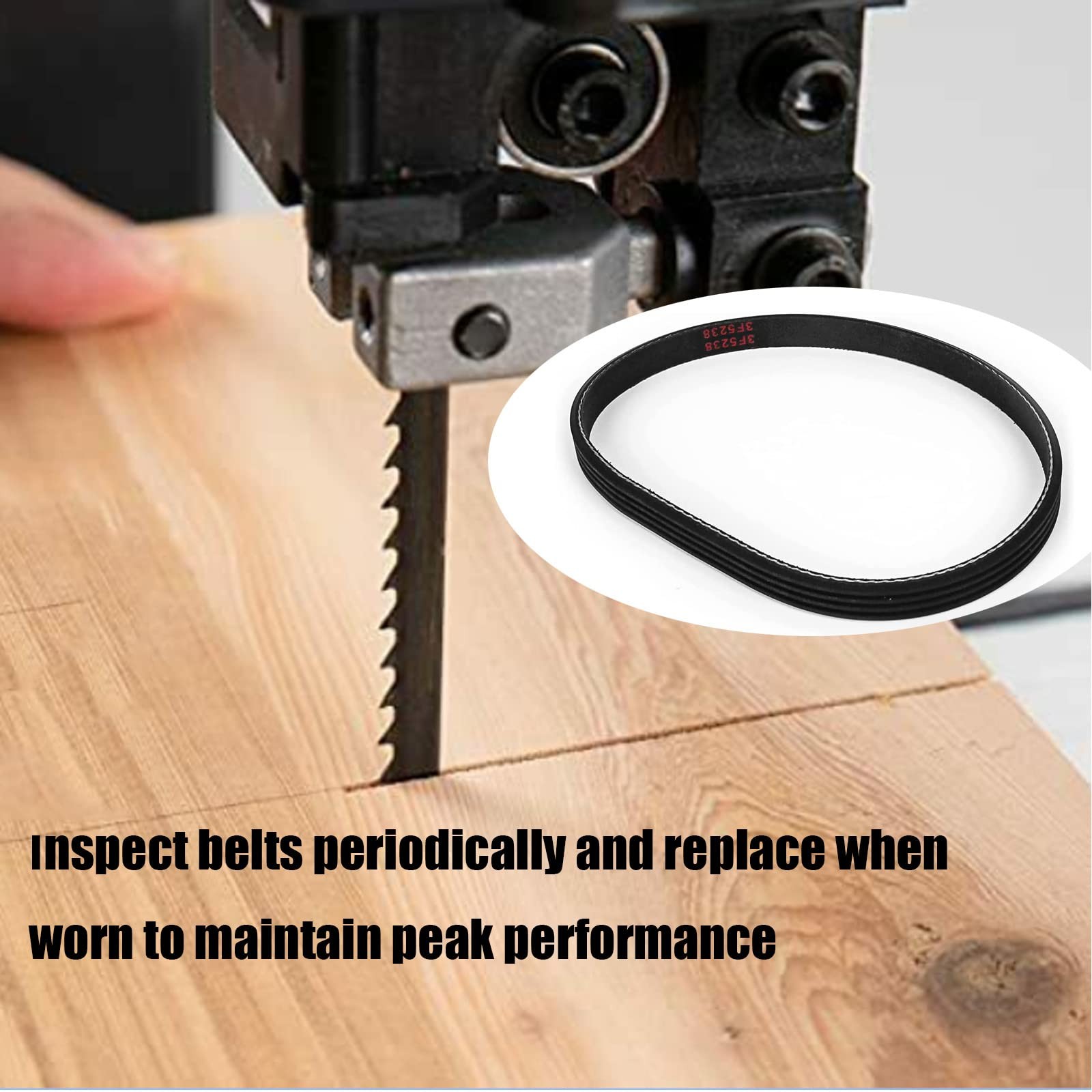 119214000 Bandsaw Drive Belt for Craftsman 10 Inch Band Saw 1/3 HP Motor 1-JL220
