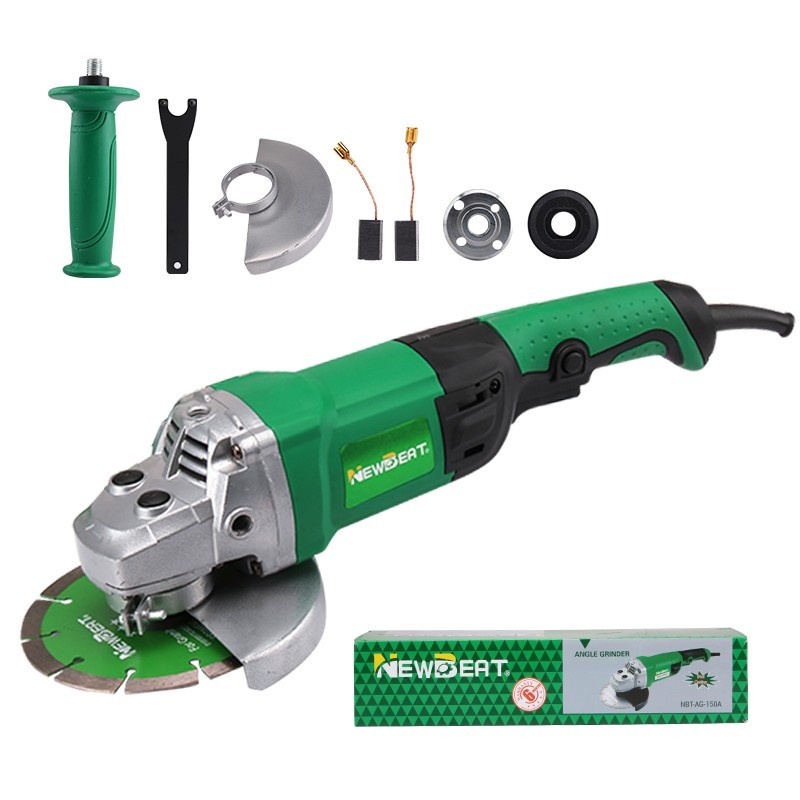 Corded Angle Grinder 6 Inch 1680W Industrial Metal Grinding Cutting 8800RPM