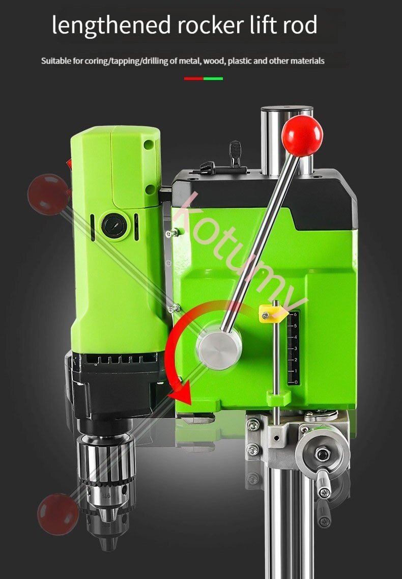 Precision Bench Drill Miniature 220V Drill Press Multi-Function Drilling Machine