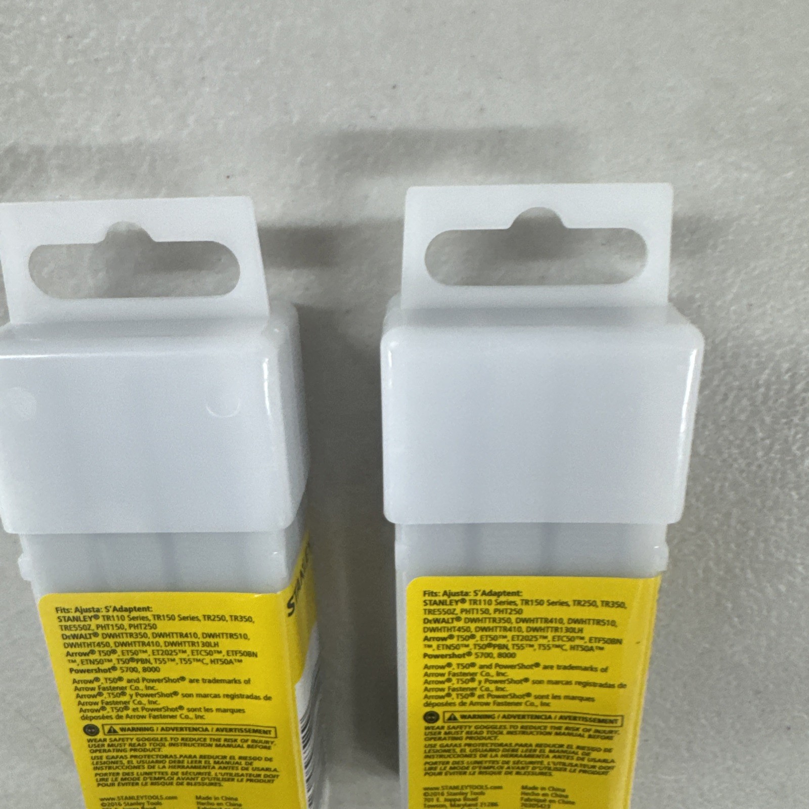 Stanley TRA706SST 3/8” Stainless Steel Heavy Duty Staples 1000 Count (2 Pack