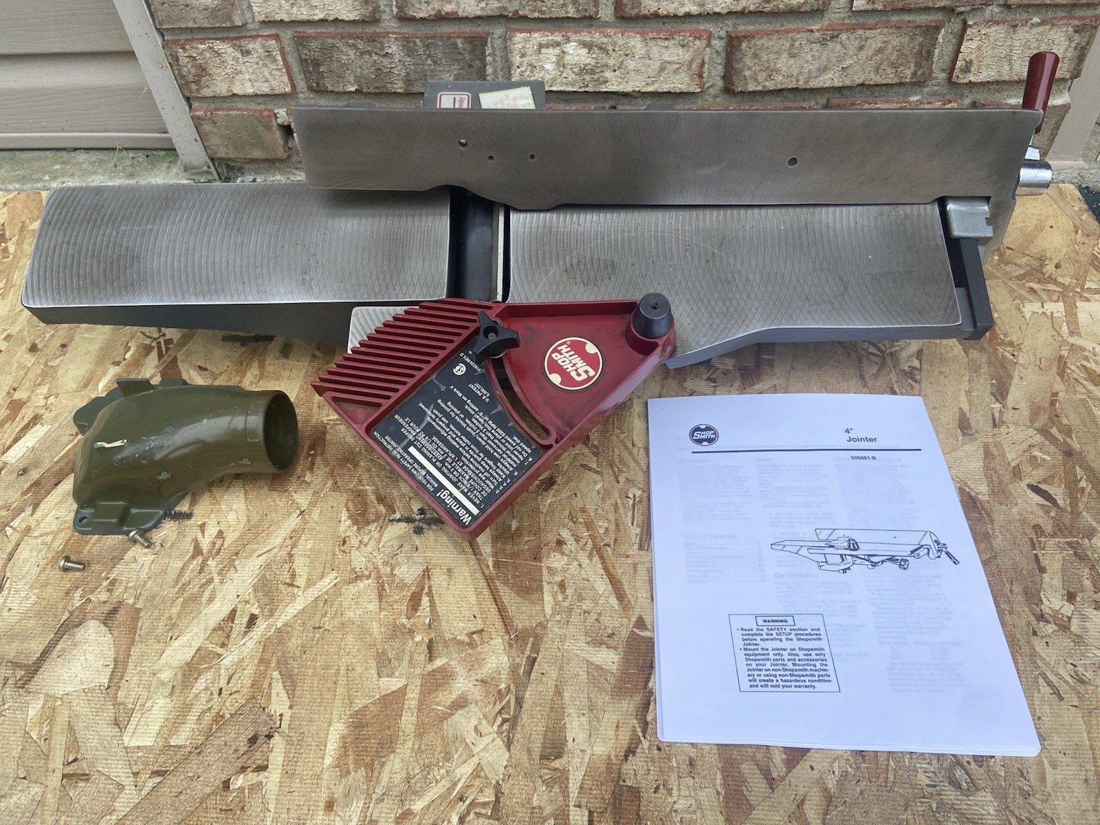 Shopsmith Mark V 4” Jointer ShopSmith Shop Smith