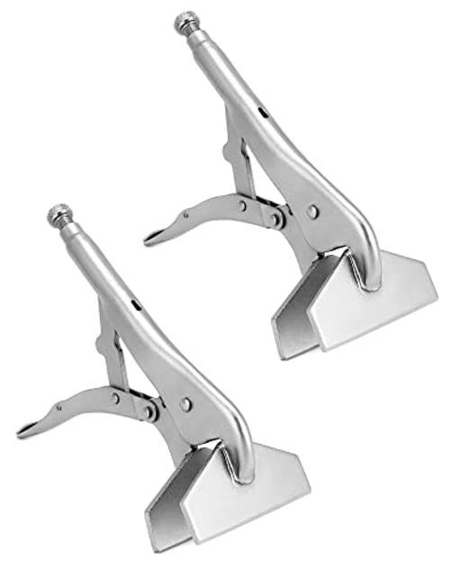 10&Prime; Flat Jaw Locking Clamp – Heavy Sheet Metal Welding & Fabrication Tool for