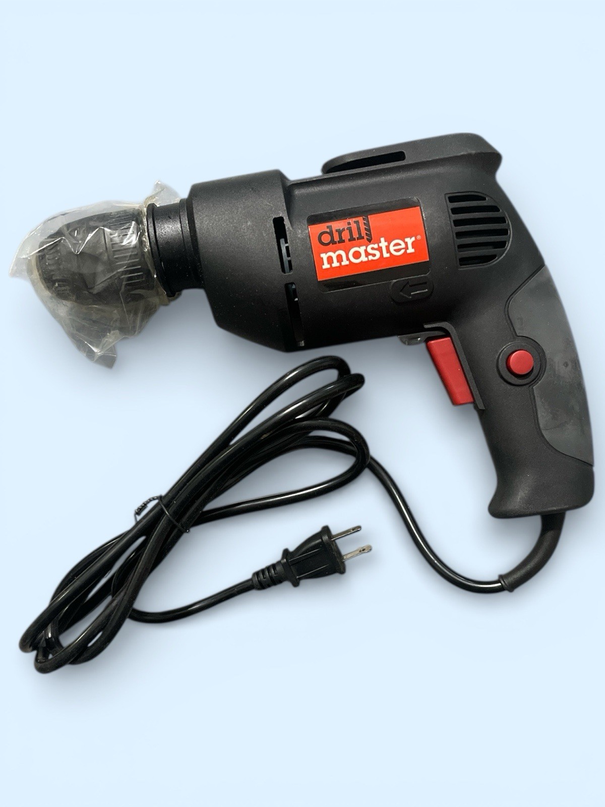 DRILL MASTER ( 60614 ) 3.2 Amp 3/8 In. Variable Speed Drill | Keyless Chuck (BK)