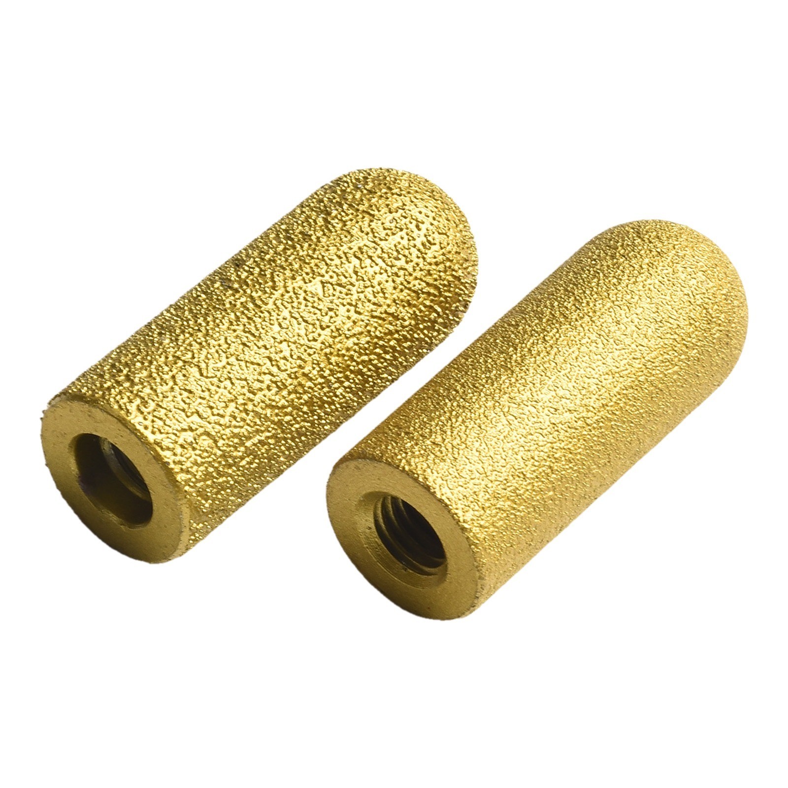 2pcs Diamond Brazed Milling Trimming Head for Quartz Stone Marble Surfaces