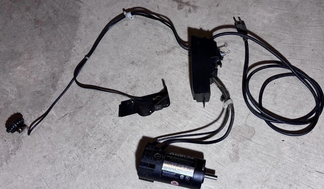 Delta Model 40-650 Q-3 Variable Speed Scroll Saw Motor With Controller Complete