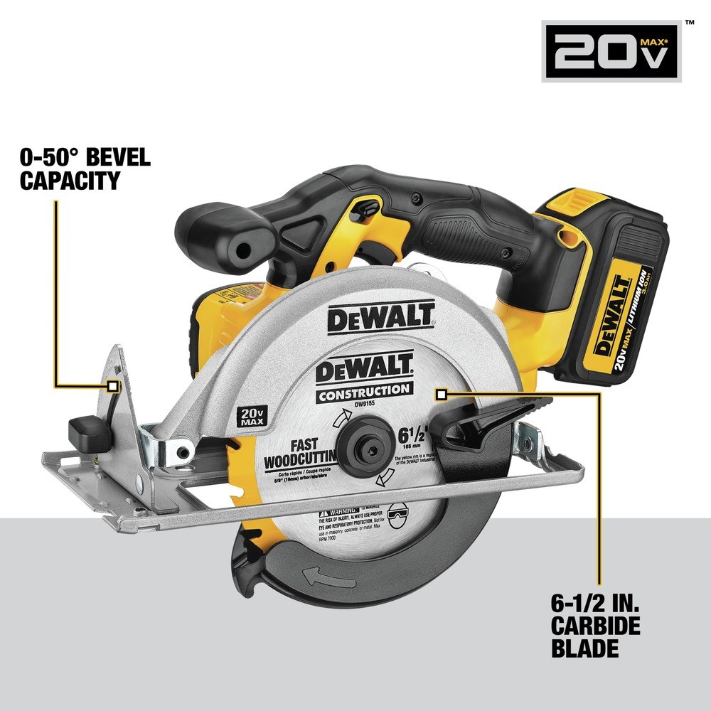 DEWALT DCK720D2RVB 20V MAX Compact 7-Tool Combo Kit (2 Ah) Certified Refurbished
