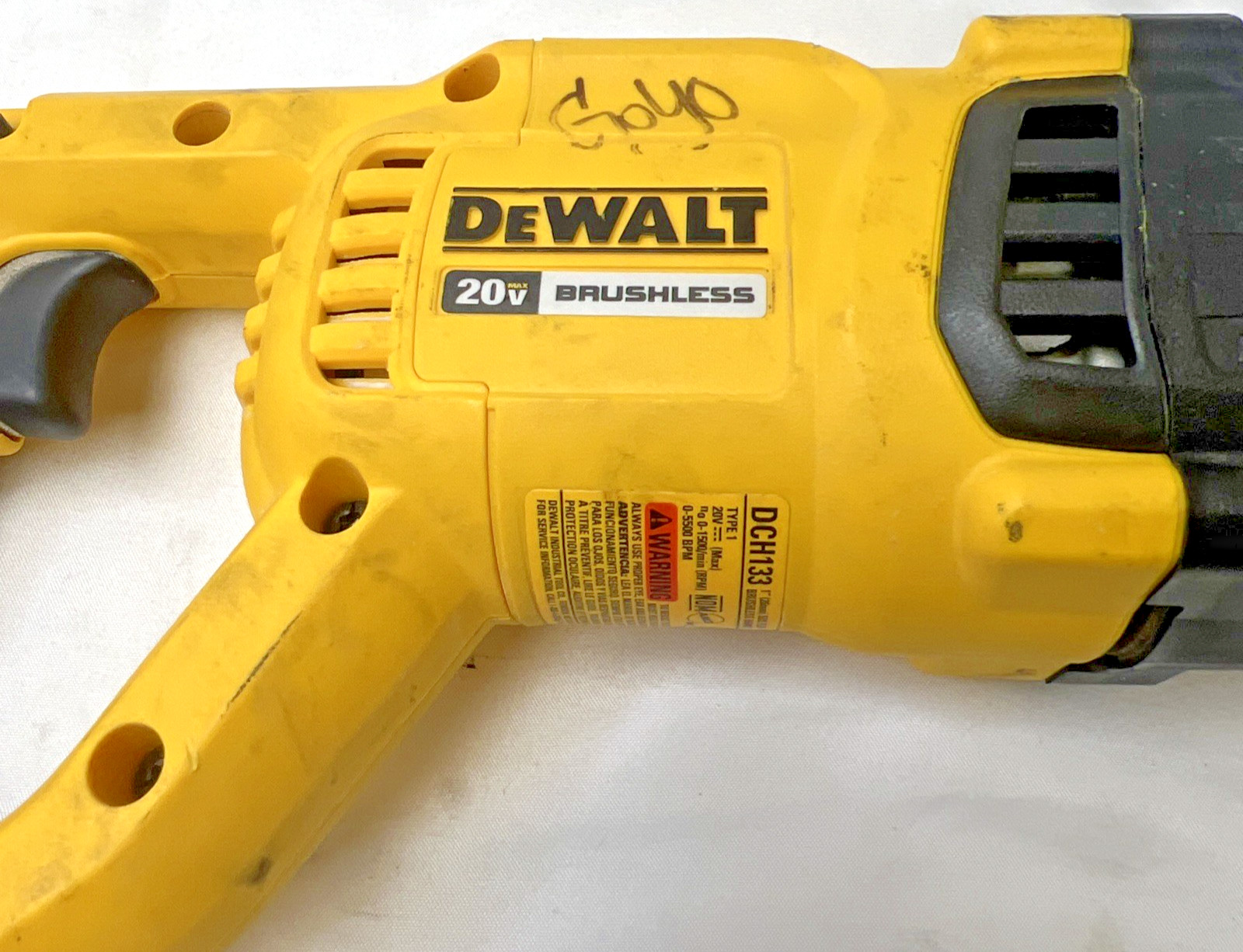 DEWALT DCH133 20V Max XR Brushless Rotary Hammer Drill 1&Prime; (Bare Tool)