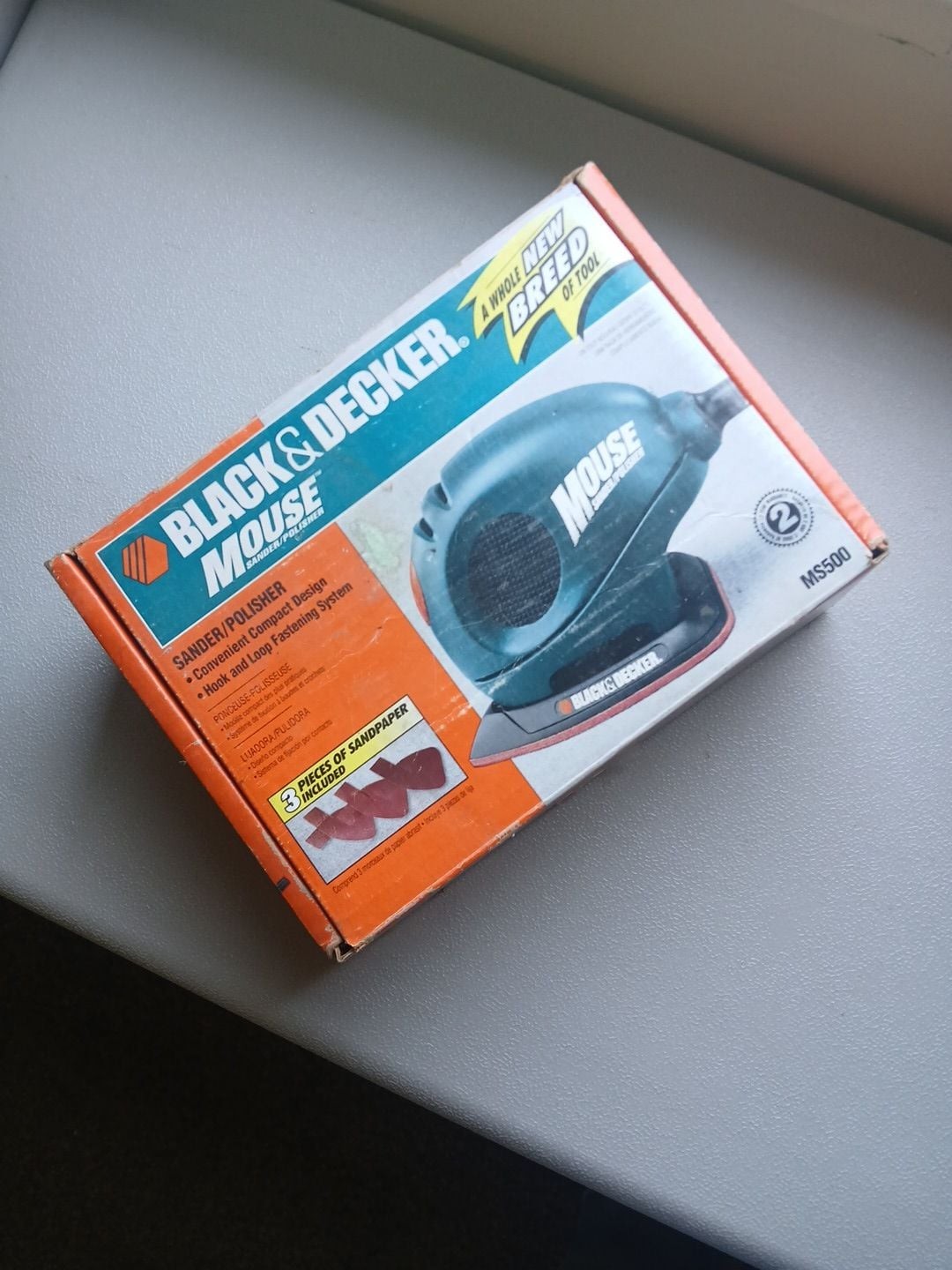 Black & Decker Mouse Sander/Polisher Model MS500