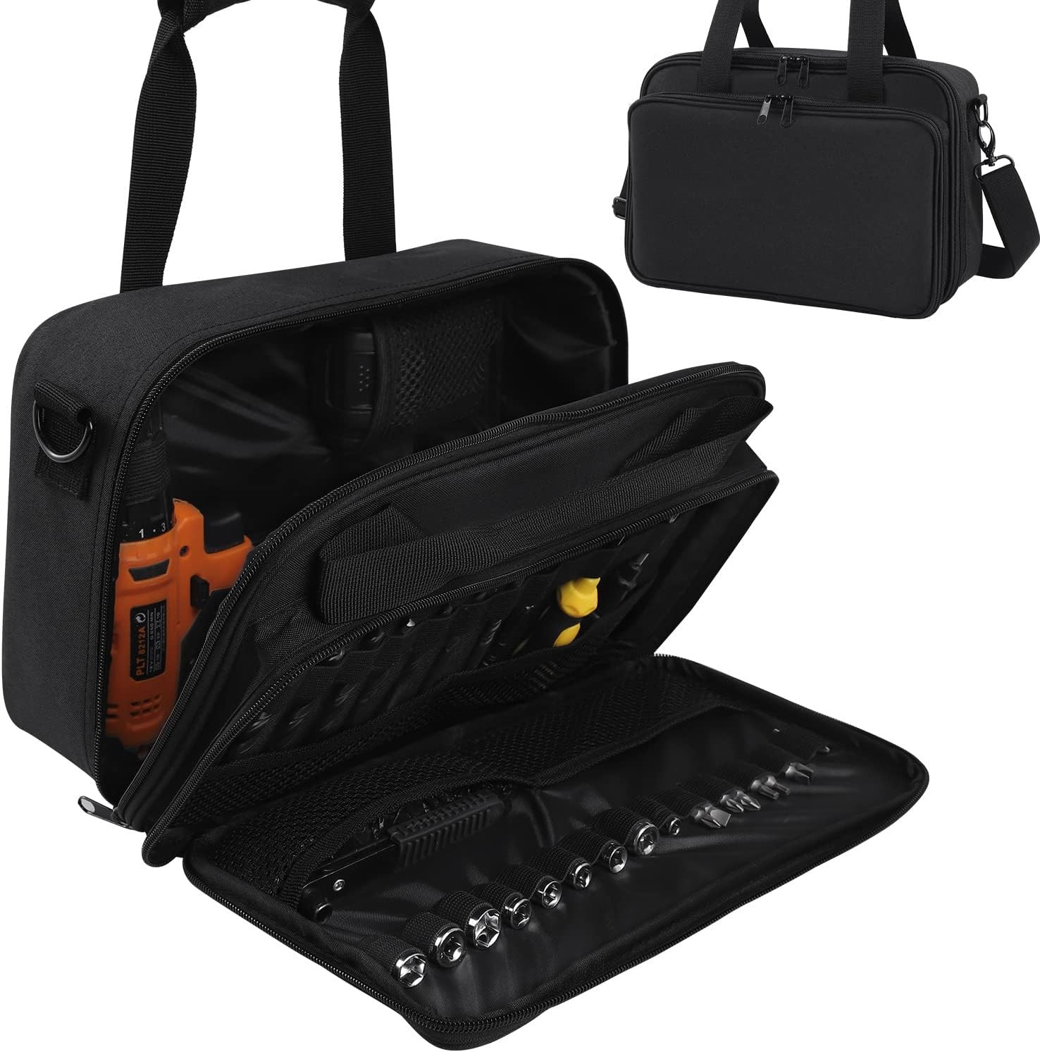 Hard Case Compatible with BLACK+DECKER LDX120C / LD120VA MAX Cordless Drill Driv