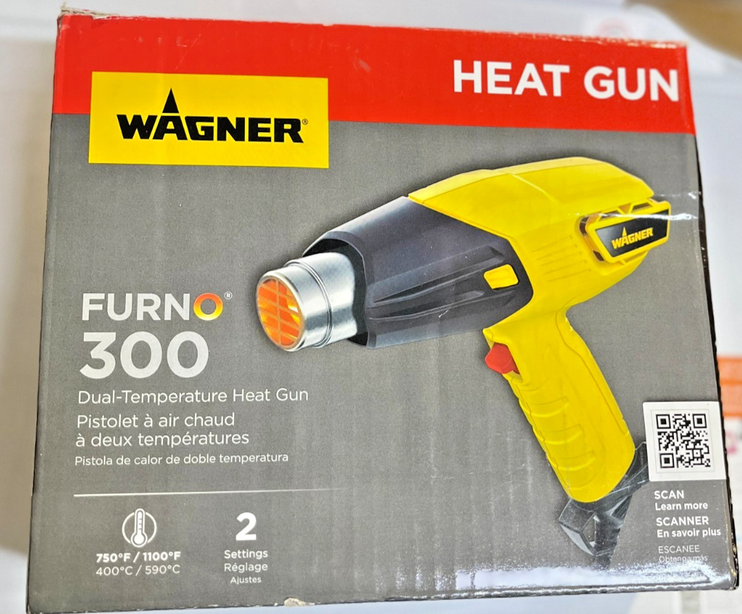 WAGNER FURNO 300 Dual Temperature Heat Gun 1200 – Open Box