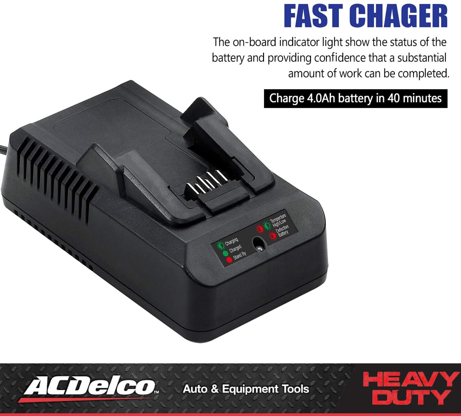 ACDelco P20 20V 1/4&Prime; Brushless Cordless Impact Driver, 162 ft-lbs, ARI20173-PM