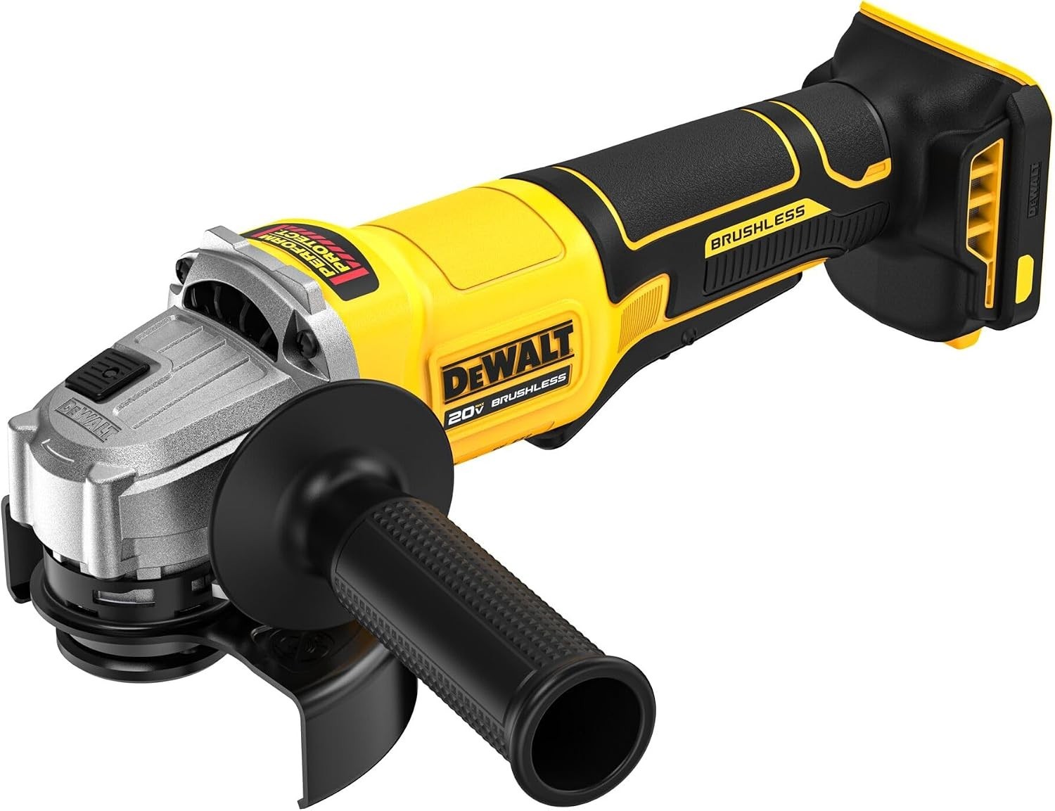 DEWALT DCG408B 20V MAX Angle Grinder 4 1/2&Prime; Brushless Paddle-Switch Tool