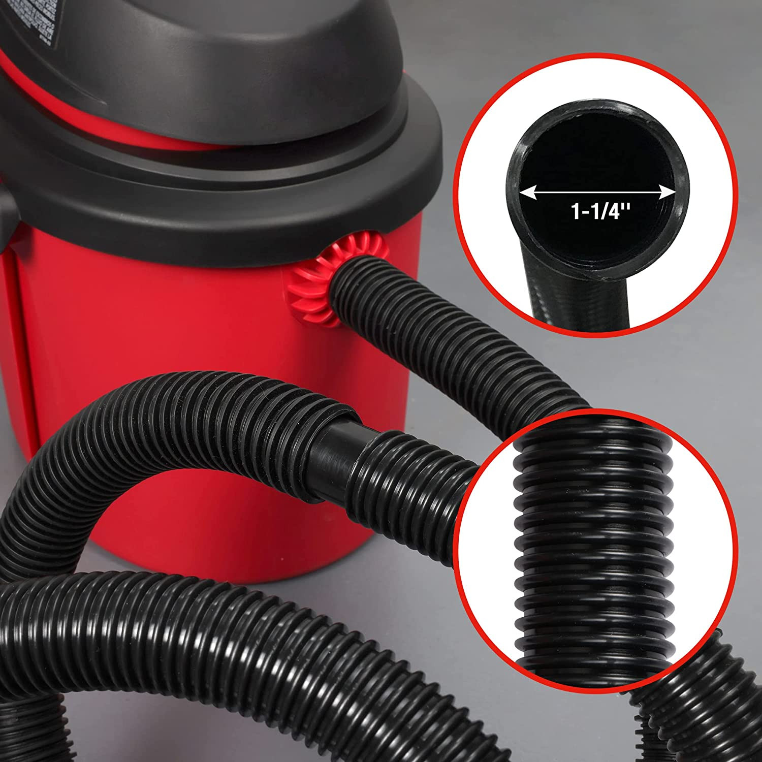 Dust Free Hand Sander, Dustless Drywall Vacuum Sander, with 6.5 Ft Hose, Sanding