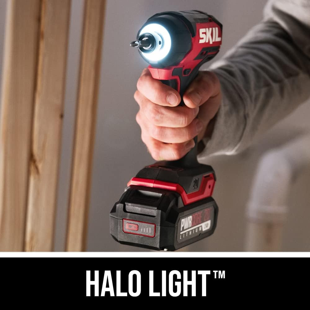 PWR CORE 20 Brushless 20V Compact Drill Driver and Impact Driver Kit Including 2