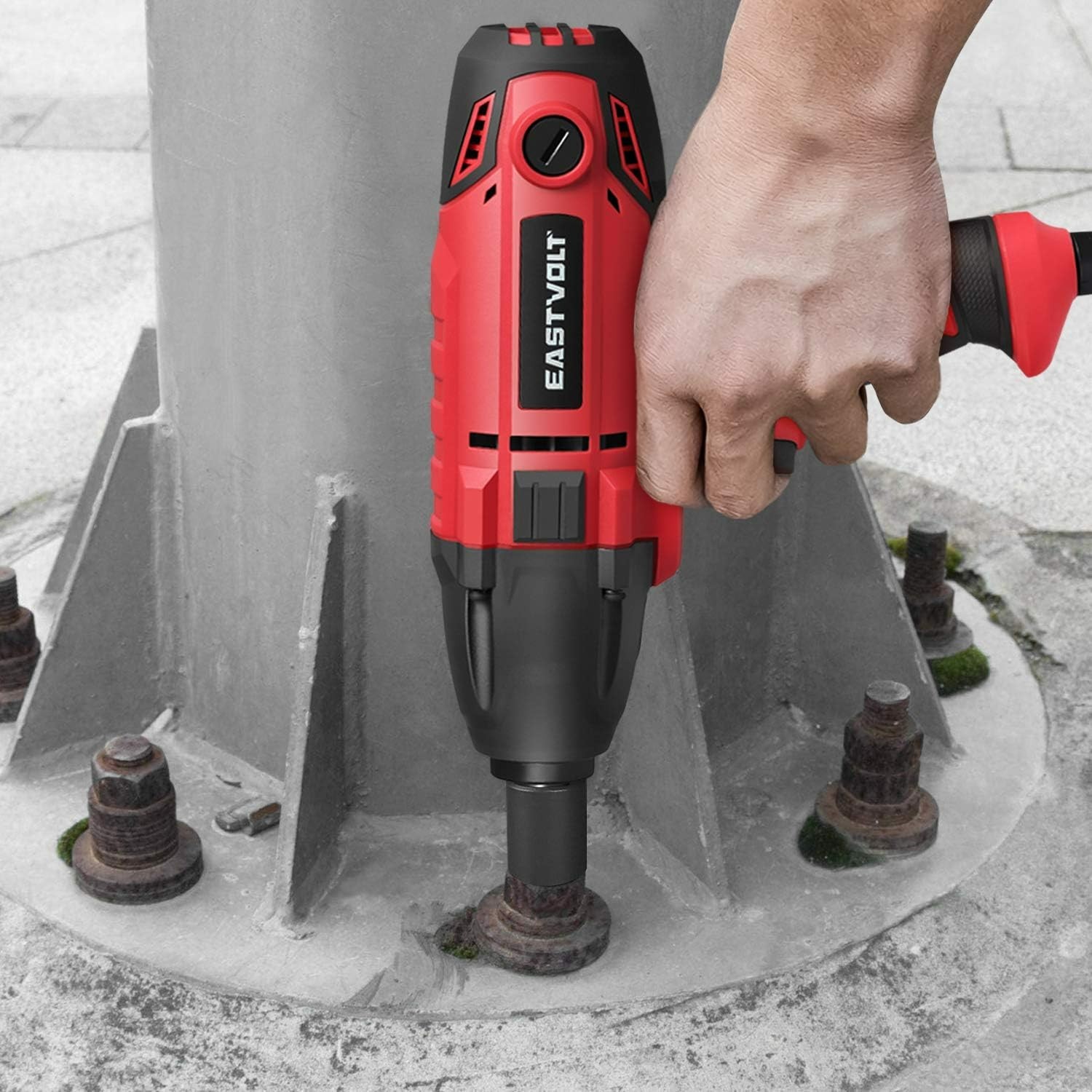 Efficient 800W Electric Impact Wrench – 450 Ft-lbs Torque, Lightweight Design