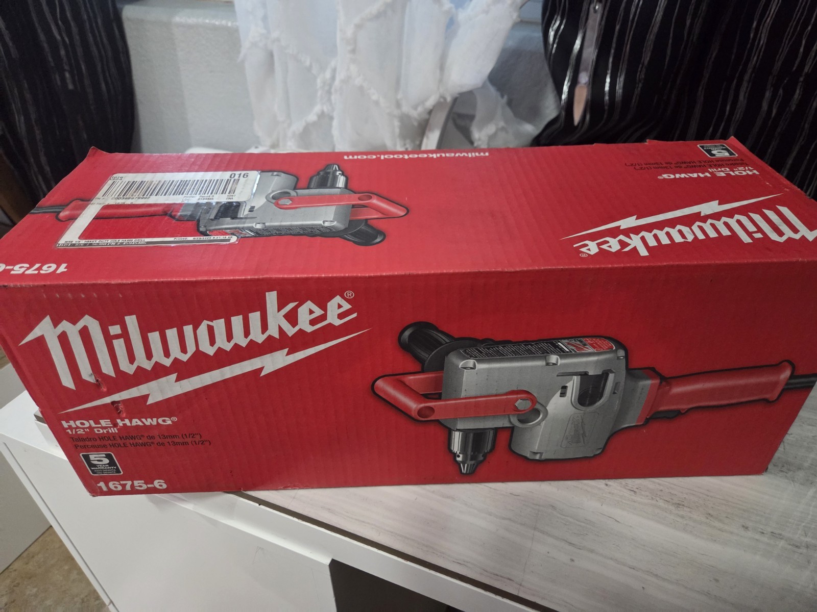 Milwaukee 1675-6 1/2 inch Hole Hawg Corded Drill