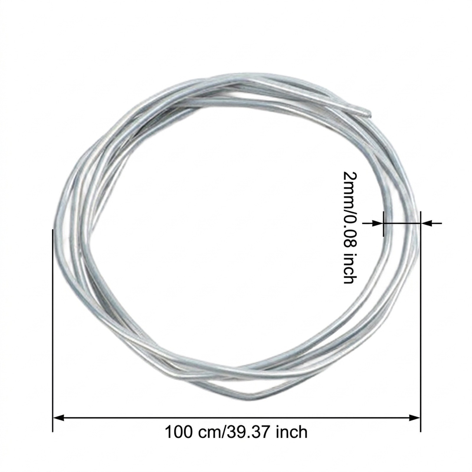 Radiator Copper-Aluminum Welding Rods No Need Of Welding Flux 100cm * 2mm Useful