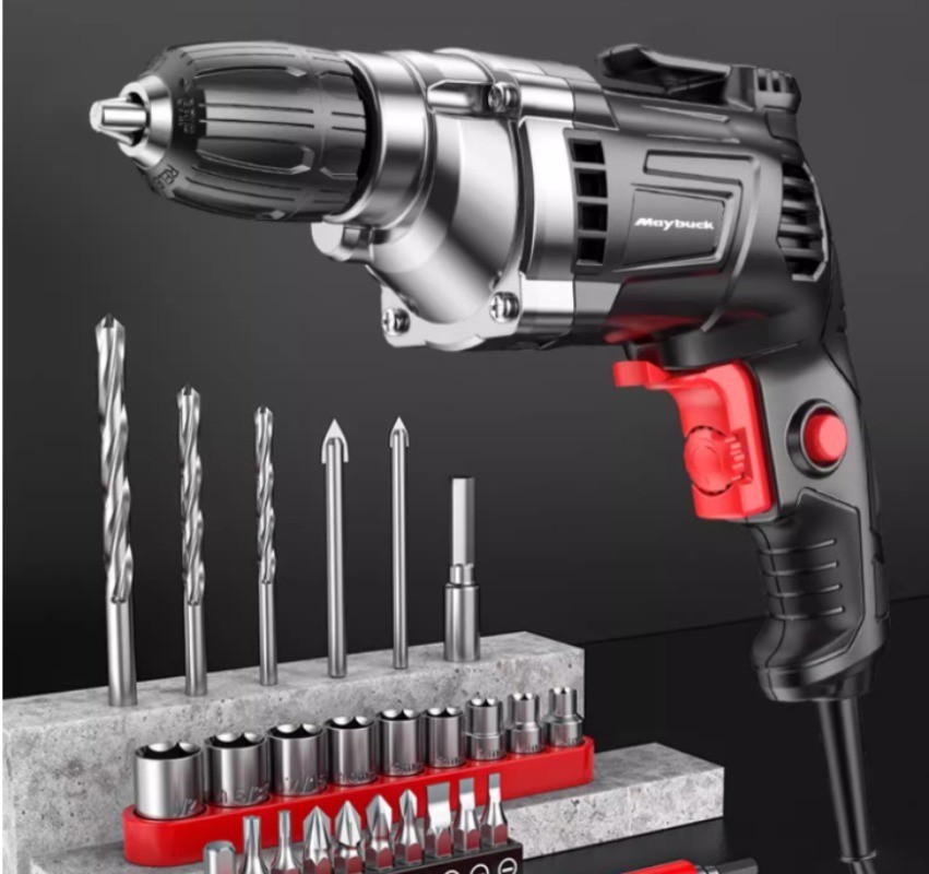 Hand Drill Multifunctional Household Small Electric Rotary Impact Drill